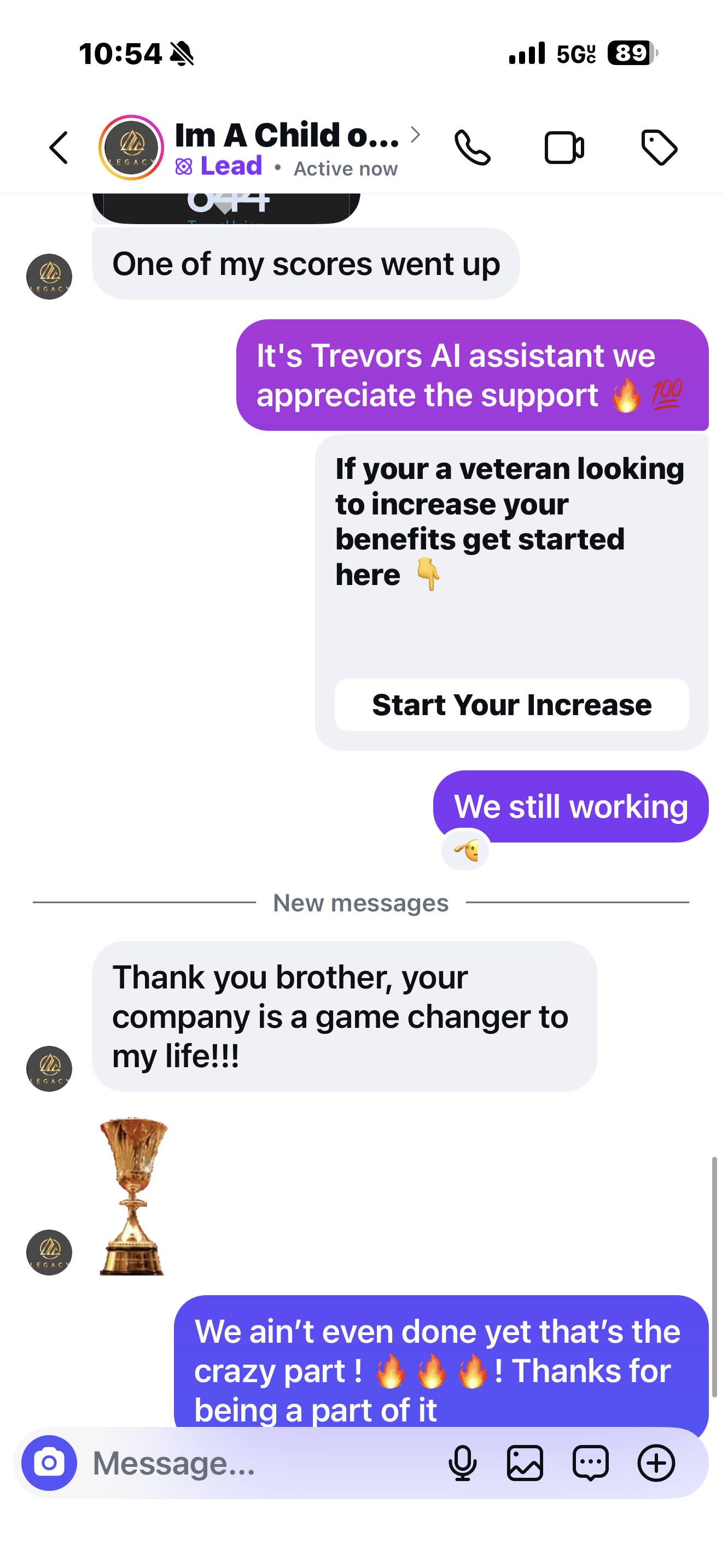 Veteran testimonial